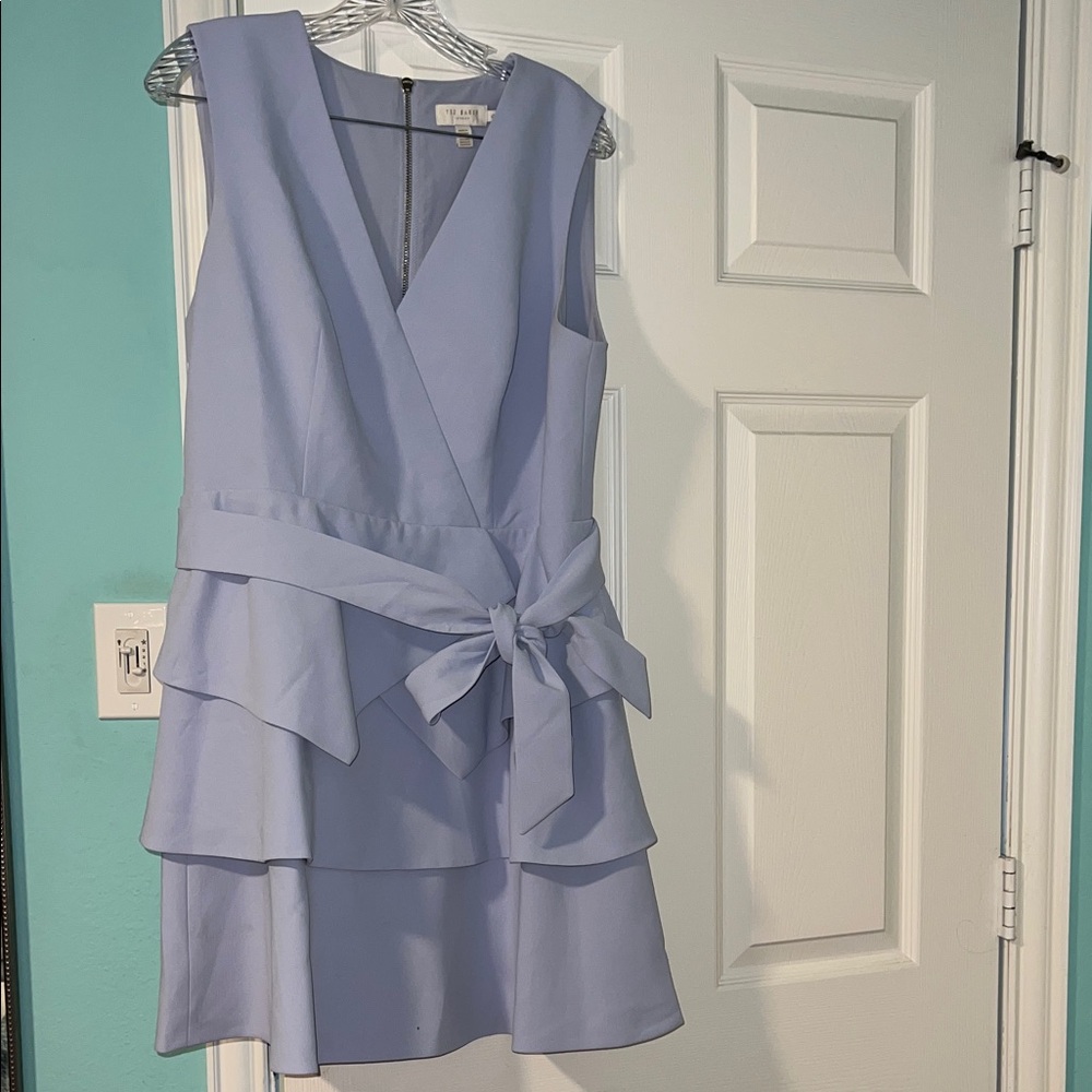 Ted Baker Lavender Asymmetrical Dress